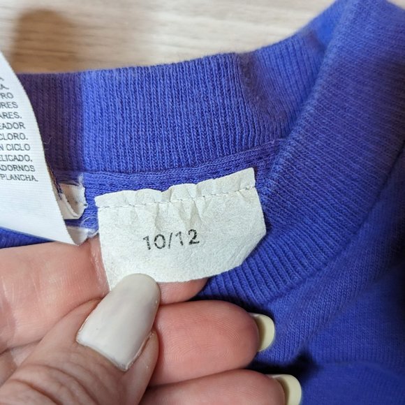 Vintage 90s Disney Winnie the Pooh Purple Shirt Size 10-12 - Picture 10 of 10
